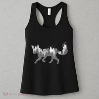 Cute Fox Nature Outdoor Hiking Camping Hunting Gift Women's Tank Top thumb 3