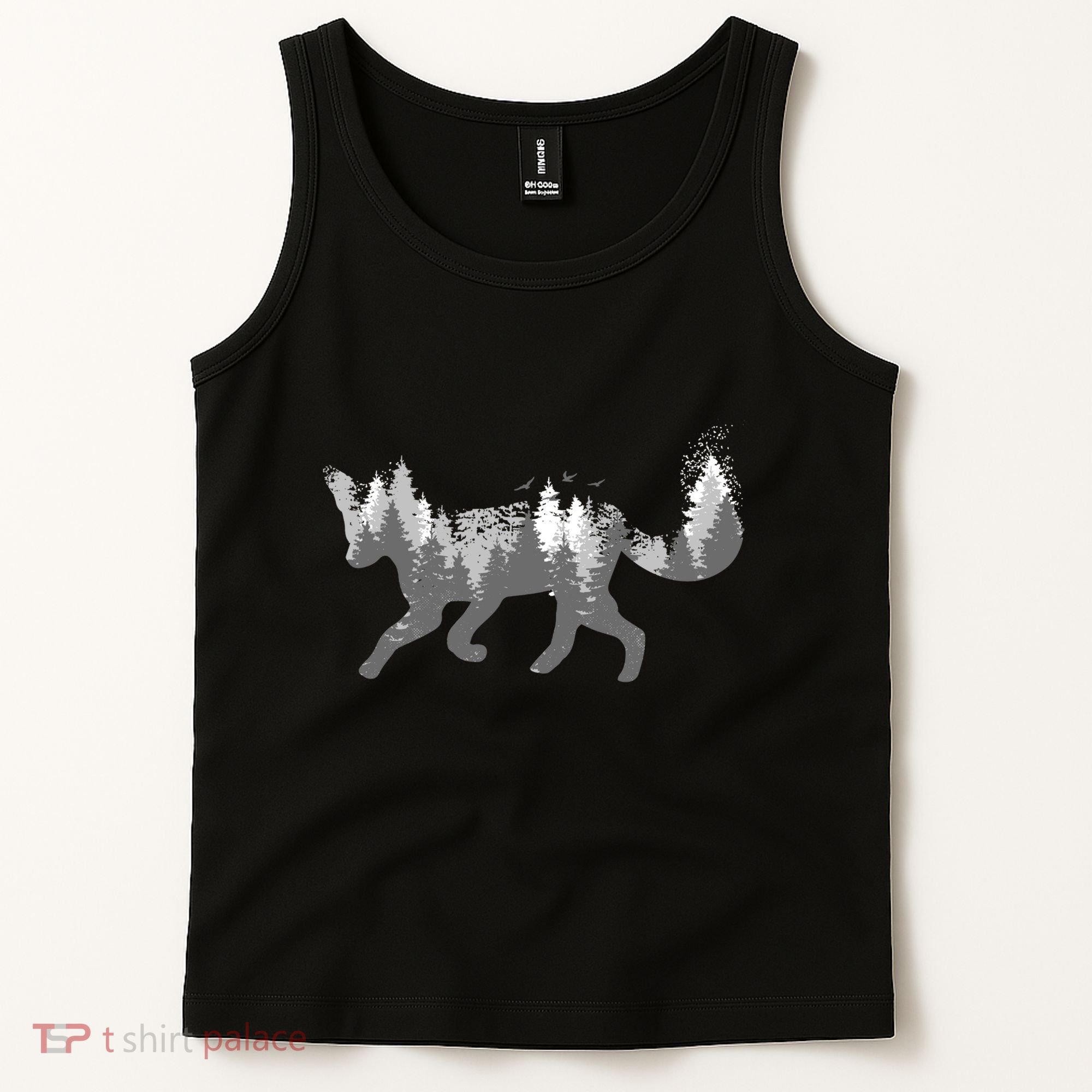 Cute Fox Nature Outdoor Hiking Camping Hunting Gift Tank Top