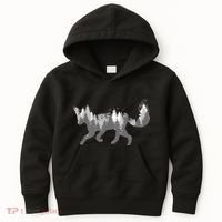 Cute Fox Nature Outdoor Hiking Camping Hunting Gift Kids Hoodie thumb 0
