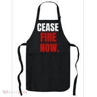 Cease fire Now. Apron thumb 0