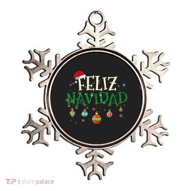 Christmas Feliz Navidad Santa Hat TShirt Ornament