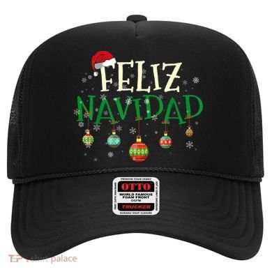 Christmas Feliz Navidad Santa Hat TShirt Hat