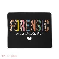 Cute Forensic Nurse SANE Nurse Leopard Nursing Mousepad thumb 0