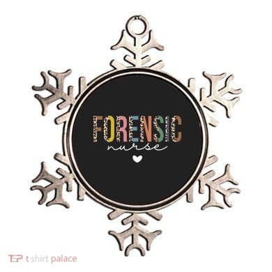 Cute Forensic Nurse SANE Nurse Leopard Nursing Ornament