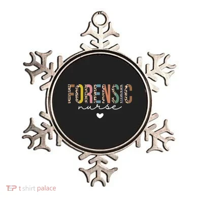 Cute Forensic Nurse SANE Nurse Leopard Nursing Ornament