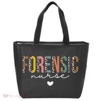 Cute Forensic Nurse SANE Nurse Leopard Nursing Tote Bag thumb 0