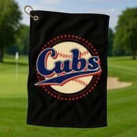 Cubs Family Name Proud Lovers Golf Towel thumb 1
