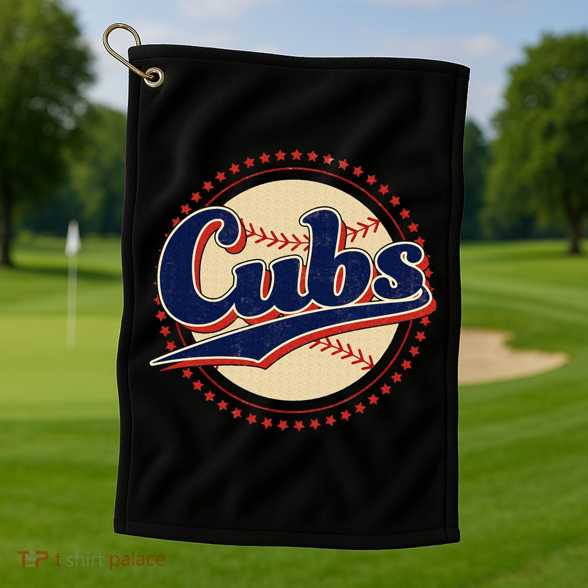 Cubs Family Name Proud Lovers Golf Towel
