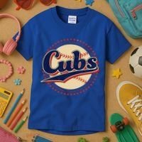 Cubs Family Name Proud Lovers Kids T-Shirt thumb 3