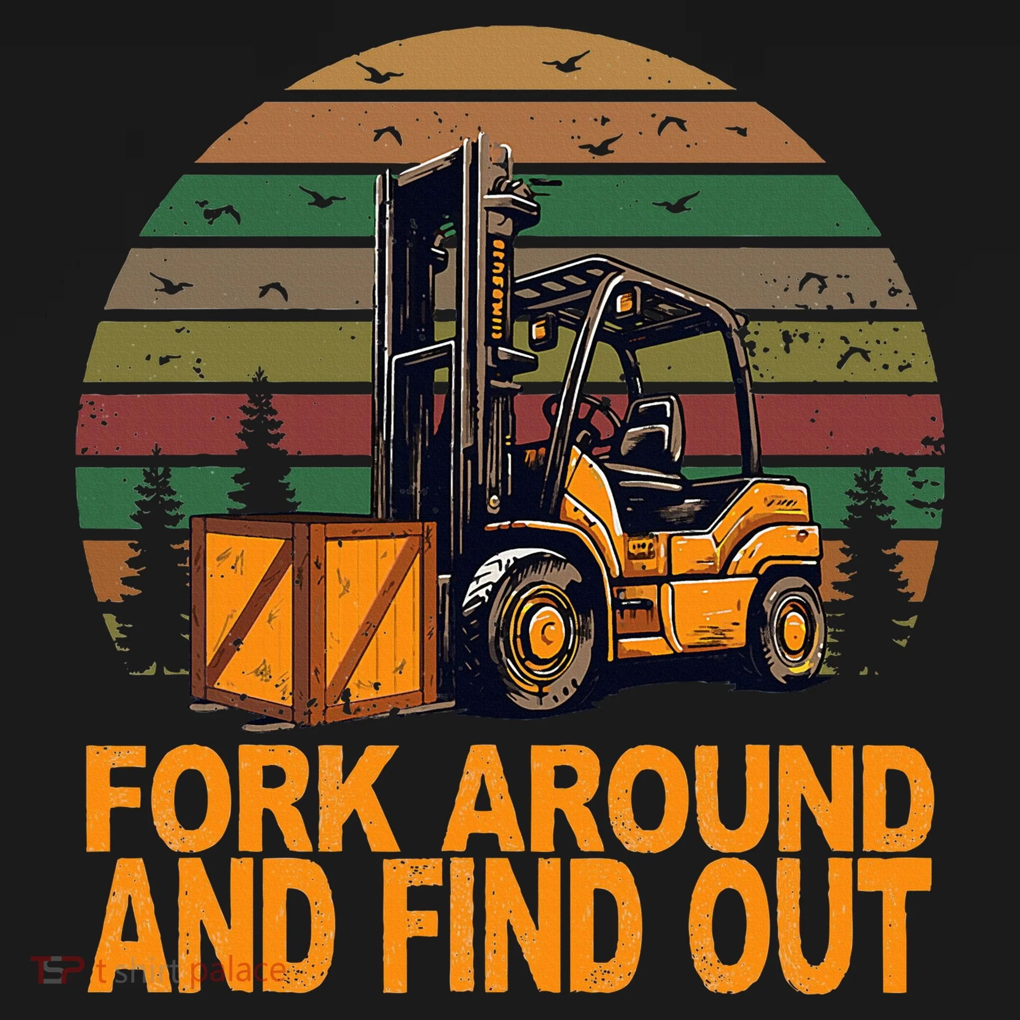 Certified Forklift Operator Fork Around And Find Out Bucket Hat