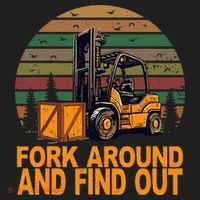 Certified Forklift Operator Fork Around And Find Out Tumbler thumb 3