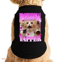 Cat Funny Oddly Specific Dank Meme Professional Yapper Doggie Tank thumb 0