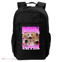 Cat Funny Oddly Specific Dank Meme Professional Yapper Backpack thumb 0
