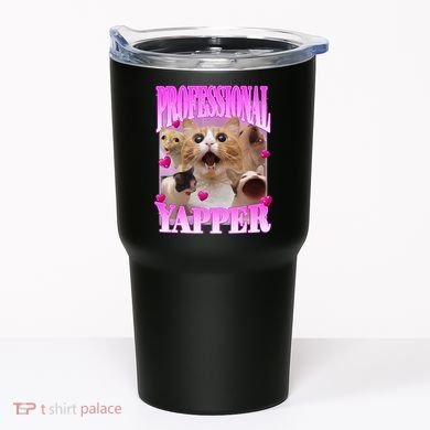Cat Funny Oddly Specific Dank Meme Professional Yapper Tumbler