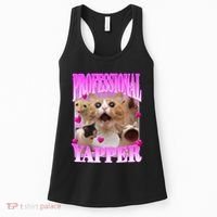 Cat Funny Oddly Specific Dank Meme Professional Yapper Women's Tank Top thumb 0