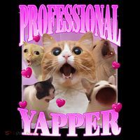 Cat Funny Oddly Specific Dank Meme Professional Yapper Tank Top thumb 6
