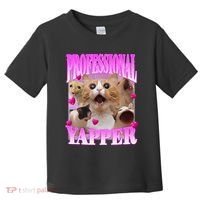 Cat Funny Oddly Specific Dank Meme Professional Yapper Toddler T-Shirt thumb 0