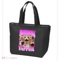 Cat Funny Oddly Specific Dank Meme Professional Yapper Tote Bag thumb 3