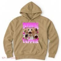 Cat Funny Oddly Specific Dank Meme Professional Yapper Hoodie thumb 0