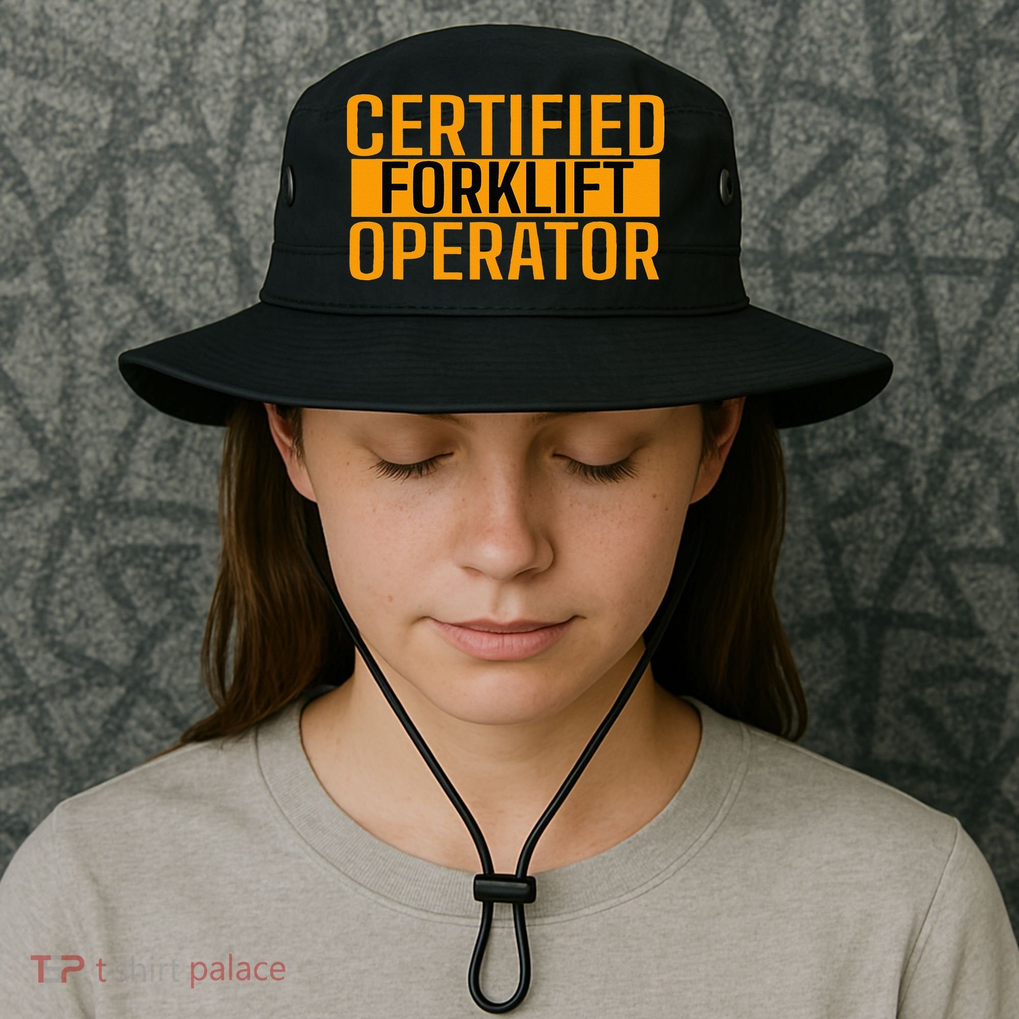 Certified Forklift Operator Forklift Driver Forklifting Bucket Hat