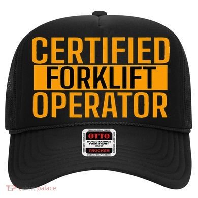 Certified Forklift Operator Forklift Driver Forklifting Hat
