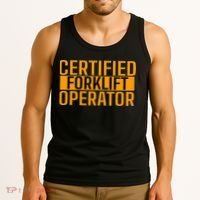 Certified Forklift Operator Forklift Driver Forklifting Tank Top thumb 3