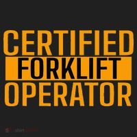 Certified Forklift Operator Forklift Driver Forklifting Golf Towel thumb 3