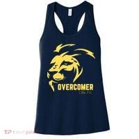 Christian Faith Overcomer Motivational Lion Of Judah Women's Tank Top thumb 0