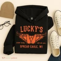 Cool Funny Offensive Motorcycle Biker Spread Eagle Gift Hoodie thumb 4
