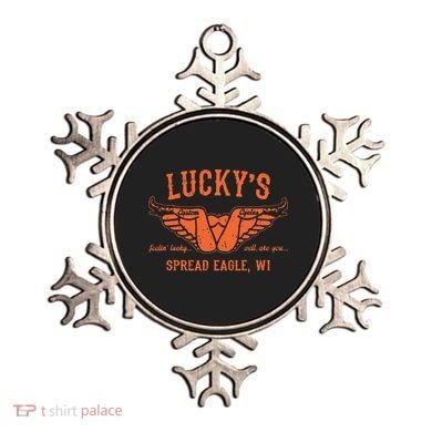 Cool Funny Offensive Motorcycle Biker Spread Eagle Gift Ornament