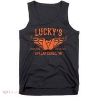 Cool Funny Offensive Motorcycle Biker Spread Eagle Gift Tank Top thumb 0