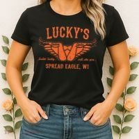 Cool Funny Offensive Motorcycle Biker Spread Eagle Gift Women's T-Shirt thumb 2