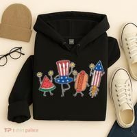 Cute Fourth Of July Summer Fun Group Hoodie thumb 4