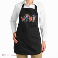Cute Fourth Of July Summer Fun Group Apron thumb 2