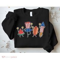 Cute Fourth Of July Summer Fun Group Sweatshirt thumb 2
