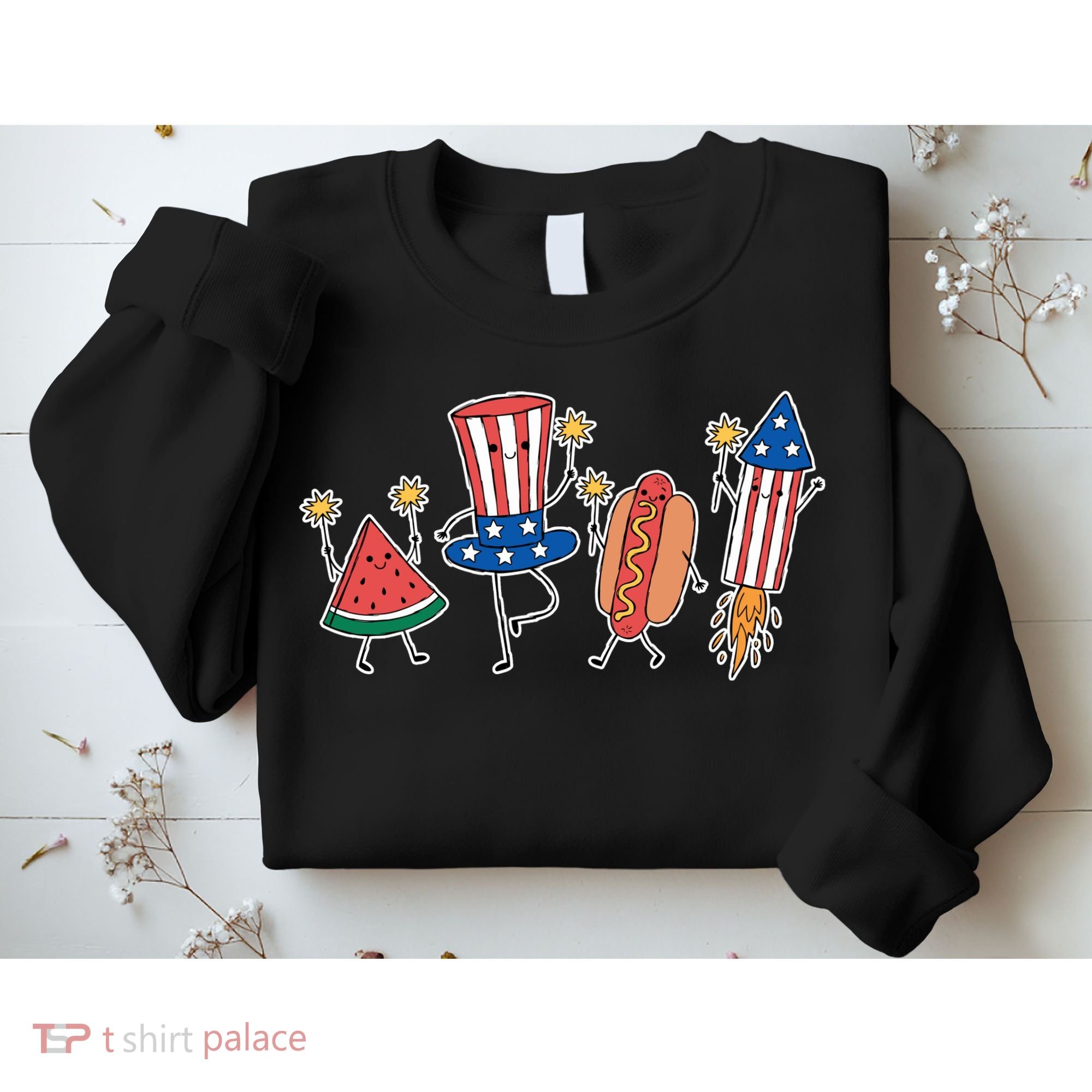 Cute Fourth Of July Summer Fun Group Sweatshirt