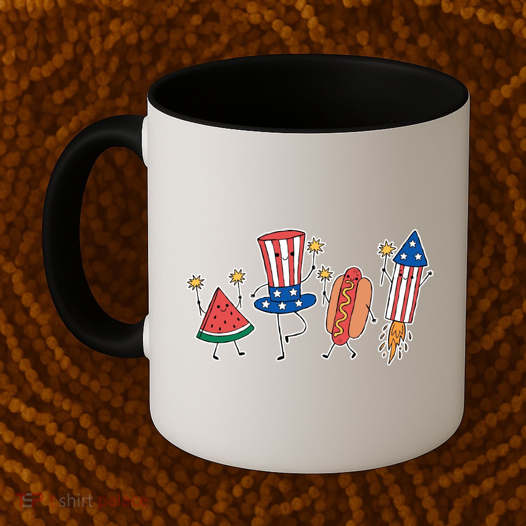 Cute Fourth Of July Summer Fun Group Coffee Mug