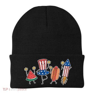 Cute Fourth Of July Summer Fun Group Beanie