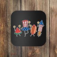 Cute Fourth Of July Summer Fun Group Coaster thumb 0