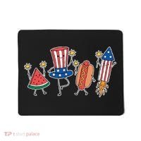 Cute Fourth Of July Summer Fun Group Mousepad thumb 0
