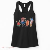 Cute Fourth Of July Summer Fun Group Women's Tank Top thumb 0