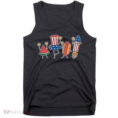 Cute Fourth Of July Summer Fun Group Tank Top