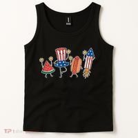Cute Fourth Of July Summer Fun Group Tank Top thumb 2