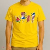 Cute Fourth Of July Summer Fun Group T-Shirt thumb 3
