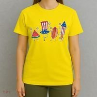 Cute Fourth Of July Summer Fun Group T-Shirt thumb 4