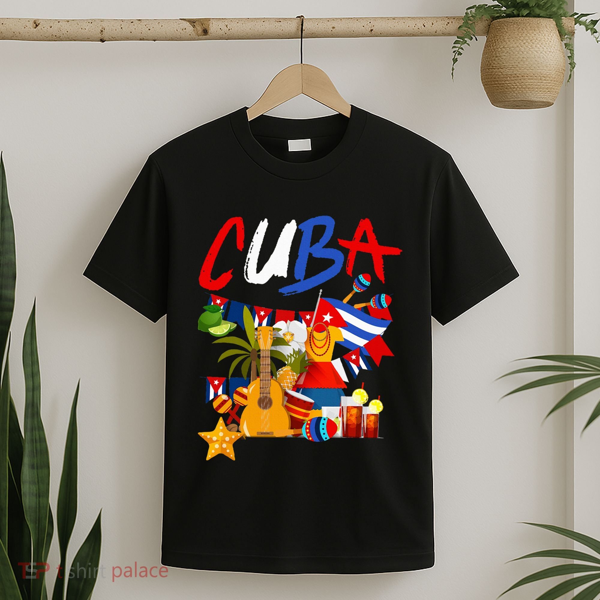Cuban Flag Outfit Ideas Hispanic Cuba Flag T-Shirt