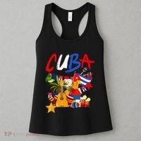 Cuban Flag Outfit Ideas Hispanic Cuba Flag Women's Tank Top thumb 3