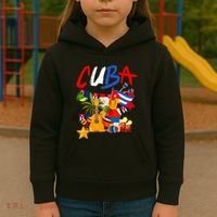 Cuban Flag Outfit Ideas Hispanic Cuba Flag Kids Hoodie thumb 3