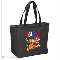 Cuban Flag Outfit Ideas Hispanic Cuba Flag Tote Bag thumb 2