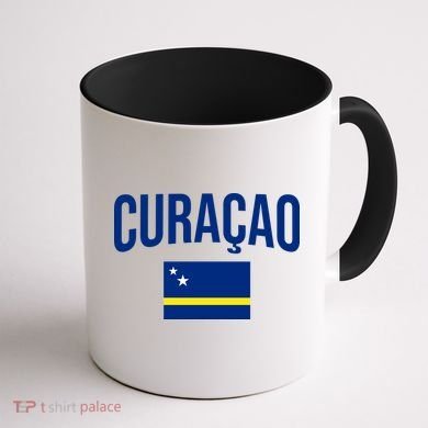 Curaçao Flag Of Curacao Coffee Mug back
